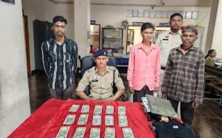 पड़ोसी ही निकला चोर! 78 हजार की चोरी का 24 घंटे में खुलासा, तीन आरोपी गिरफ्तार