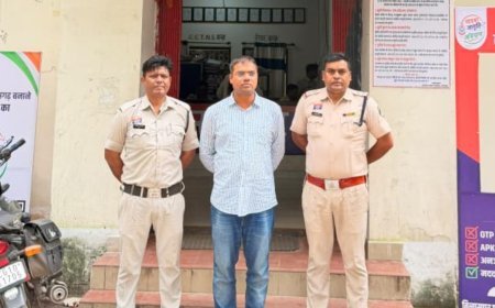 कांग्रेस नेता श्याम कश्यप की हत्या की साजिश का खुलासा, मुख्य आरोपी नवीन पटेल गिरफ्तार