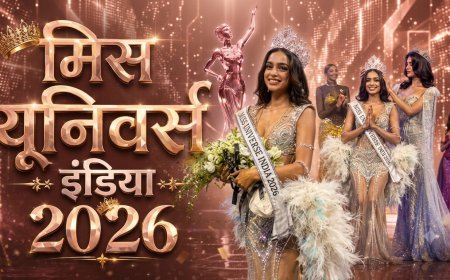 Miss Universe India 2026: केजिया लिज मेजो ने जीता खिताब, वैष्णवी गणेश फर्स्ट और अनुश्री सातवलेकर सेकंड रनर-अप