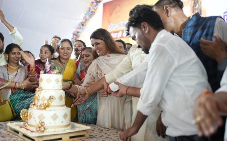 जनआशीर्वाद से अभिभूत हुईं पंडरिया विधायक भावना बोहरा, जन्मदिन पर बधाई देने रणवीरपुर में उमड़ा हजारों लोगों का जनसैलाब