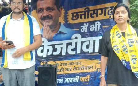 भाटागांव से आम आदमी पार्टी के छत्तीसगढ़ जोड़ो सदस्यता अभियान की शुरुआत