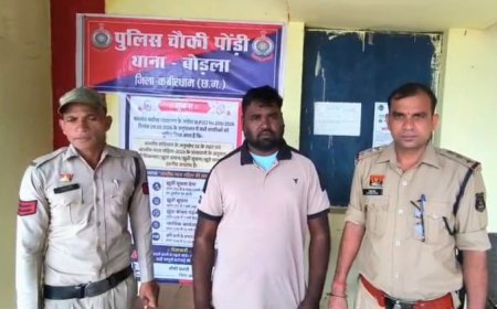 लूट के मामले में फरार आरोपी कुकदूर पुलिस की गिरफ्त में, मोटरसाइकिल और मोबाइल बरामद