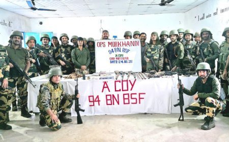 मोरखण्डी के जंगल-पहाड़ी क्षेत्र में नक्सल डम्प का खुलासा, हथियार समेत बड़ी मात्रा में सामग्री बरामद