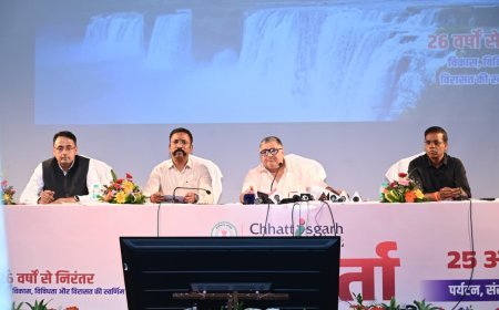 छत्तीसगढ़ पर्यटन को मिलेगी वैश्विक पहचान, 2028 तक नई पर्यटन पहचान बनाने का लक्ष्य: मंत्री राजेश अग्रवाल