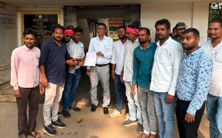 श्री सीमेंट परियोजना के विरोध में युवाओं की बाइक रैली, तिरंगा लेकर पहुंचे कलेक्टर कार्यालय, परियोजना रद्द करने की मांग