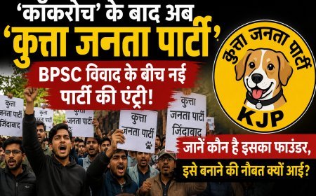 ‘कॉकरोच’ के बाद अब ‘कुत्ता जनता पार्टी’, BPSC विवाद के बीच सोशल मीडिया पर नई पार्टी की चर्चा