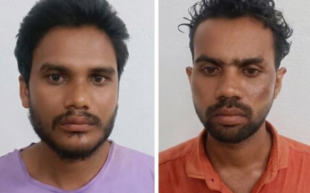 अवैध शराब बिक्री के खिलाफ पांडातराई पुलिस की कार्रवाई, दो आरोपियों से 3,420 एमएल शराब और 1,700 रुपये नकद बरामद