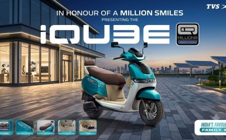 145 KM रेंज और प्रीमियम लुक के साथ लॉन्च हुआ TVS iQube MillionR Special Edition, जानें खास फीचर्स