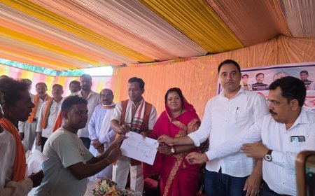 स्वामित्व योजना से रायगढ़ के 19,917 ग्रामीणों को मिला संपत्ति का अधिकार अभिलेख