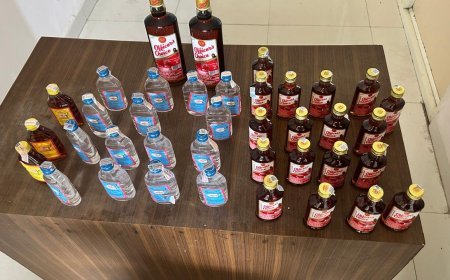 छिंदवाड़ा में अवैध शराब के साथ तस्कर गिरफ्तार, 3,900 रुपये की शराब जब्त
