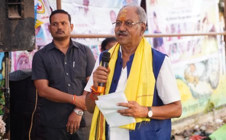 शहीद वीर नारायण सिंह की प्रतिमा का अनावरण, सांसद बृजमोहन अग्रवाल ने दावनबोड़ को दी 50 लाख से अधिक के विकास कार्यों की सौगात