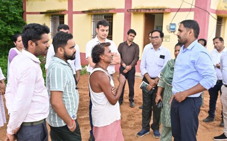 कलेक्टर ने दूरस्थ अंचलों का सघन भ्रमण कर विकास कार्यों का लिया जायजा, पर्यटन और आजीविका गतिविधियों पर जोर