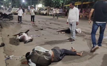 MP Road Accident: विदिशा में तेज रफ्तार कार ने बाइक सवारों और ऑटो को मारी टक्कर, हादसे में 2 लोगों की मौत