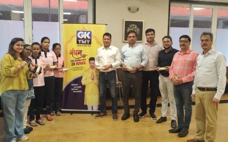 GK TMT ने ‘बंधन’ पहल से दिया हुनर और आत्मनिर्भरता को सम्मान, दृष्टिबाधित बेटियों की राखियां अपनाईं