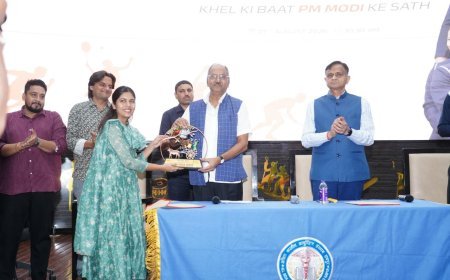 ‘विकसित भारत’ की मजबूत नींव है युवा और खेल शक्ति: सांसद बृजमोहन अग्रवाल
