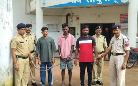 नाबालिग बालिकाओं के शोषण मामले में तीन आरोपी गिरफ्तार, न्यायिक रिमांड पर भेजे गए