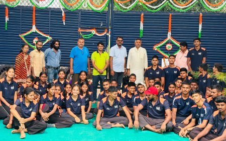 राष्ट्रीय खेल दिवस पर साईं ट्रेनिंग सेंटर में खिलाड़ियों का उत्साहवर्धन, मुरली शर्मा ने बढ़ाया हौसला