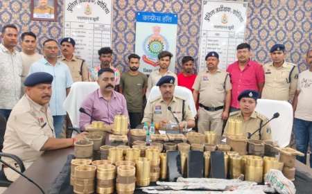टीएमसी स्टोर में 50 लाख की चोरी का पुलिस ने किया खुलासा, चार आरोपी गिरफ्तार