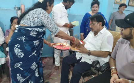 रायपुर में रक्षाबंधन का अनूठा आयोजन, सर्वधर्म की 250 बहनों ने समाजसेवी कुबेर राठी को बांधी राखी
