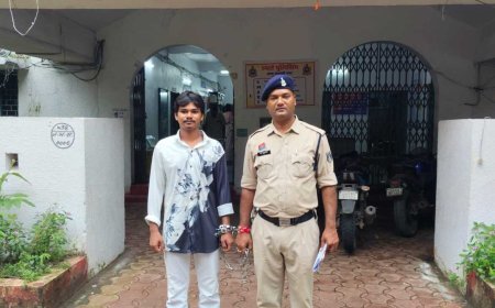 अवैध हथियार के खिलाफ रायपुर पुलिस की कार्रवाई, धारदार खुखरी के साथ आरोपी गिरफ्तार