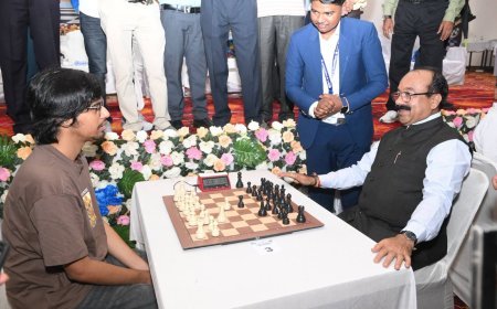 जशपुर में पहली बार ‘चेकमेट एट जशपुर’ शतरंज प्रतियोगिता का शुभारंभ, 12 राज्यों के 175 से अधिक खिलाड़ी शामिल