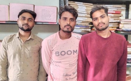 मारपीट कर हाथ फ्रैक्चर करने वाले तीन आरोपियों पर पुलिस की कार्रवाई, प्रतिबंधात्मक कार्रवाई के बाद भेजे गए जेल