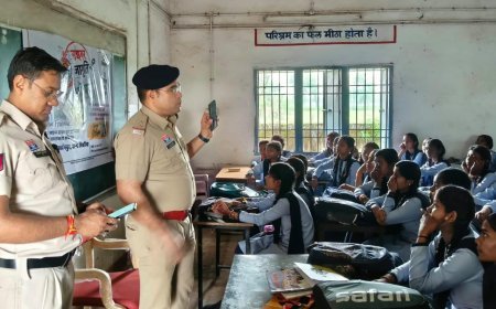 साइबर जागृति अभियान के तहत कबीरधाम पुलिस ने वित्तीय धोखाधड़ी और UPI सुरक्षा को लेकर चलाया जागरूकता अभियान