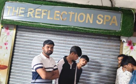 रायपुर में पुलिस की बड़ी कार्रवाई, नियमों का उल्लंघन मिलने पर दो स्पा सेंटर सील