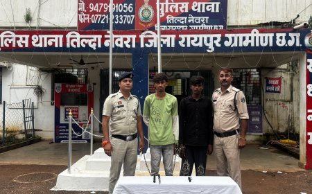 असामाजिक तत्वों एवं आदतन अपराधियों पर तिल्दा-नेवरा पुलिस का शिकंजा