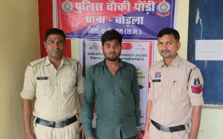 चांदी की माला झपटमारी और सोने की पत्ती चोरी मामले में आरोपी गिरफ्तार