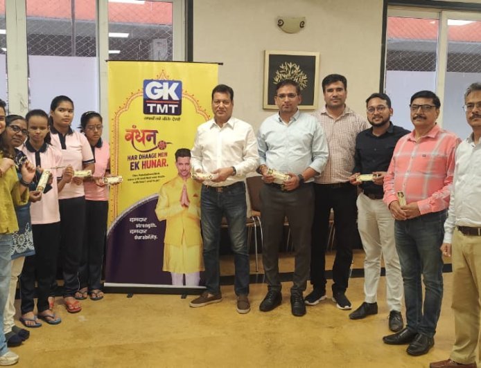 GK TMT ने ‘बंधन’ पहल से दिया हुनर और आत्मनिर्भरता को सम्मान, दृष्टिबाधित बेटियों की राखियां अपनाईं