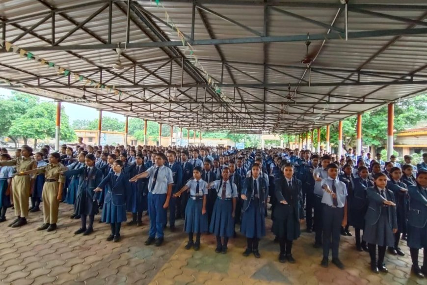 नशामुक्ति के संकल्पों से गूंजे तिल्दा क्षेत्र के स्कूल