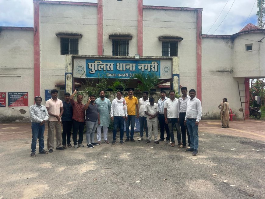 मंत्री के दौरे से पहले कांग्रेस कार्यकर्ताओं को हिरासत में लेने का आरोप, नगरी में राजनीतिक विवाद