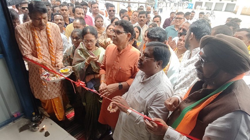 सुखराम नागे महाविद्यालय को मिला अतिरिक्त कक्ष भवन, मंत्री टंक राम वर्मा ने किया लोकार्पण