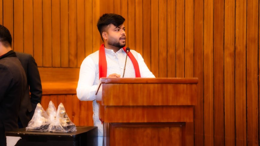 नेपाल के काठमांडू में नारायणपुर के पत्रकार अभिषेक बेनर्जी को मिला ‘अंतरराष्ट्रीय पत्रकारिता सम्मान–2026’