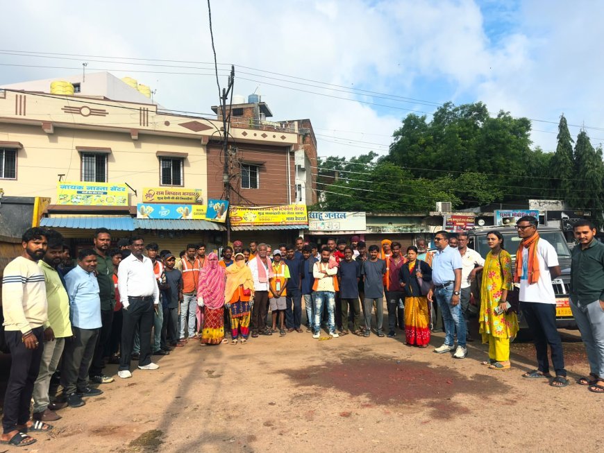 मोतीलाल नगर में नगर निगम का विशेष सफाई अभियान, 35 सफाई कर्मियों ने संभाली स्वच्छता की जिम्मेदारी