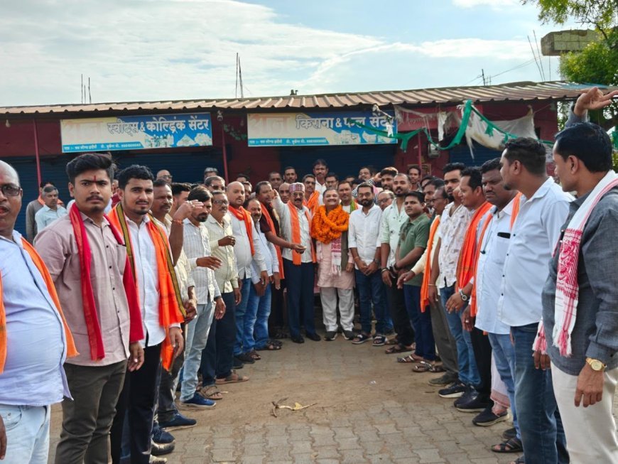 रेल लाइन की स्वीकृति दिलाने के बाद कवर्धा पहुंचे सांसद संतोष पांडेय, जगह-जगह हुआ जोरदार स्वागत, सांसद बोले- ऐतिहासिक कार्य
