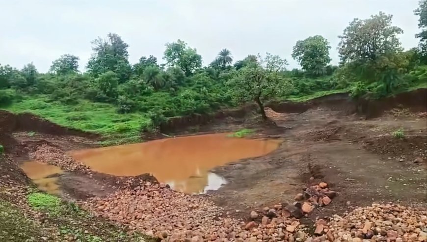 उभेगांव में निर्माण कार्यों पर भ्रष्टाचार के आरोप, सीएम हेल्पलाइन के निराकरण पर उठे सवाल