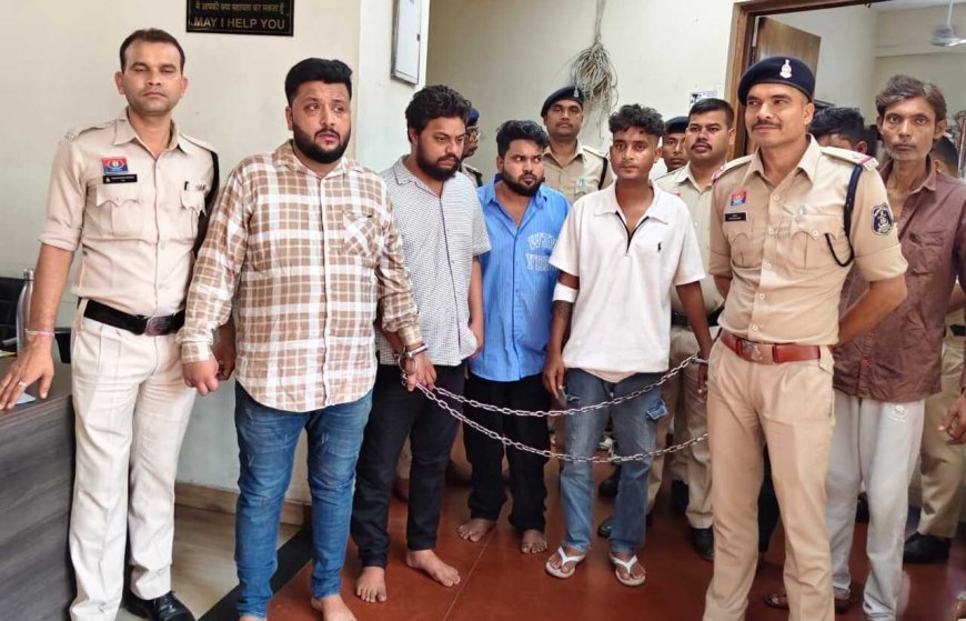 रायपुर में देर रात बर्थडे पार्टी में हंगामा, पुलिस से झूमा-झटकी करने वाले 7 आरोपी गिरफ्तार