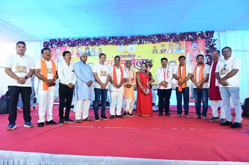 ग्रामीण उद्यमिता को नई दिशा देगा संभागीय सरस मेला, विजय शर्मा ने किया शुभारंभ