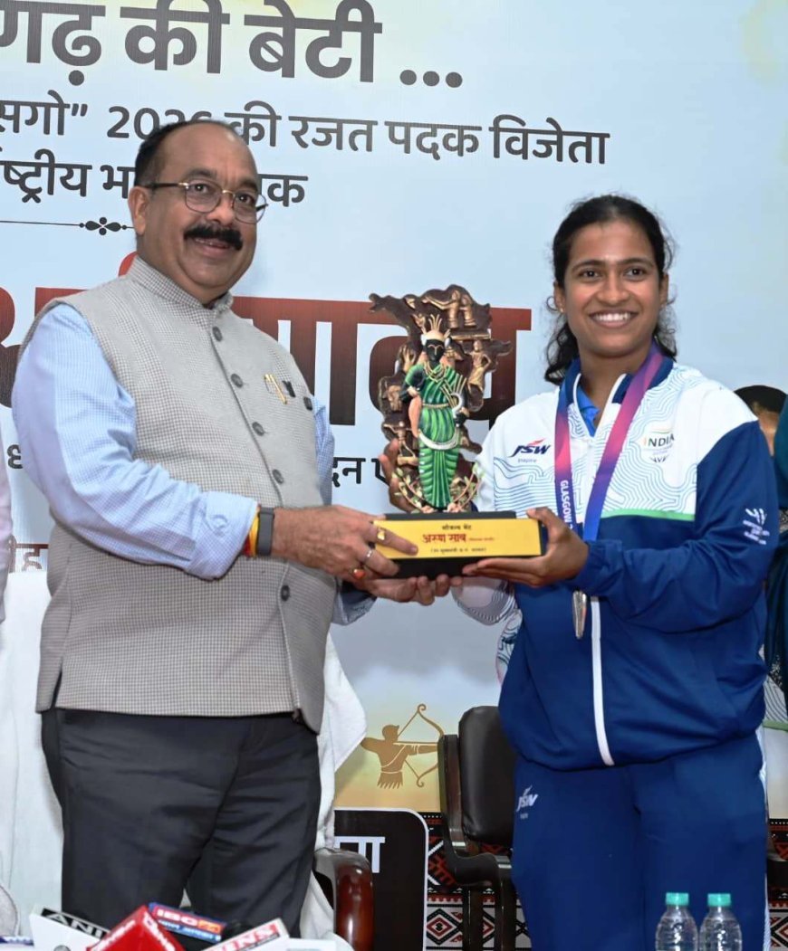 ज्ञानेश्वरी यादव की सफलता से युवाओं को मिलेगी प्रेरणा, खेलों के लिए बनेगा बेहतर माहौल – अरुण साव
