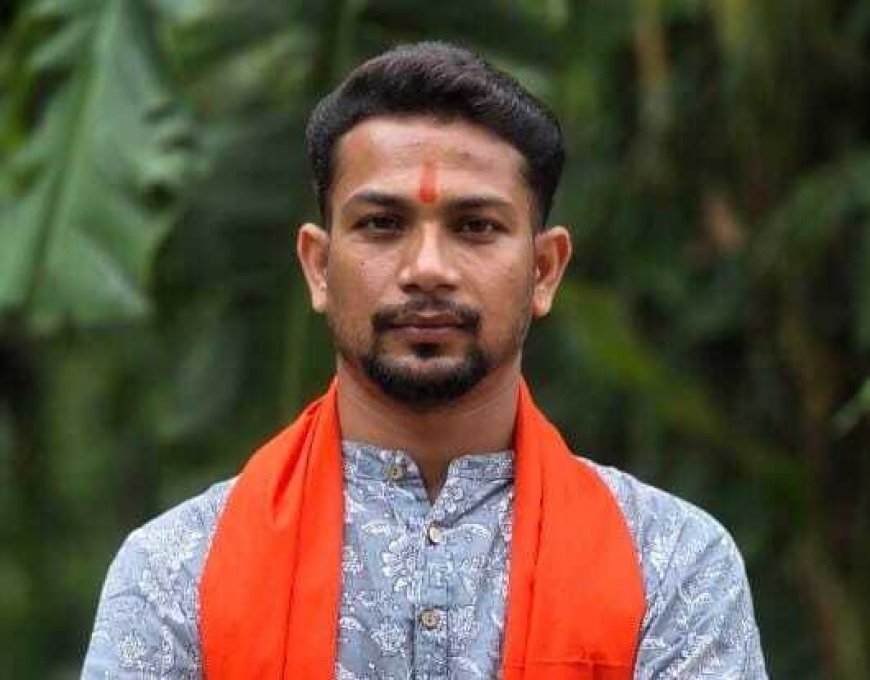 विश्व हिन्दू परिषद फरसगांव प्रखंड अध्यक्ष बने पुष्पांजय ठाकुर, संगठन ने सौंपी नई जिम्मेदारी