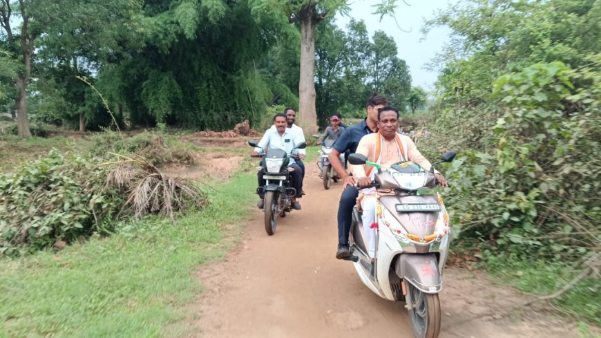 सोंढूर नदी की बाढ़ से प्रभावित गांवों का विधायक जनक राम ध्रुव ने किया दौरा, राहत कार्य तेज करने के निर्देश