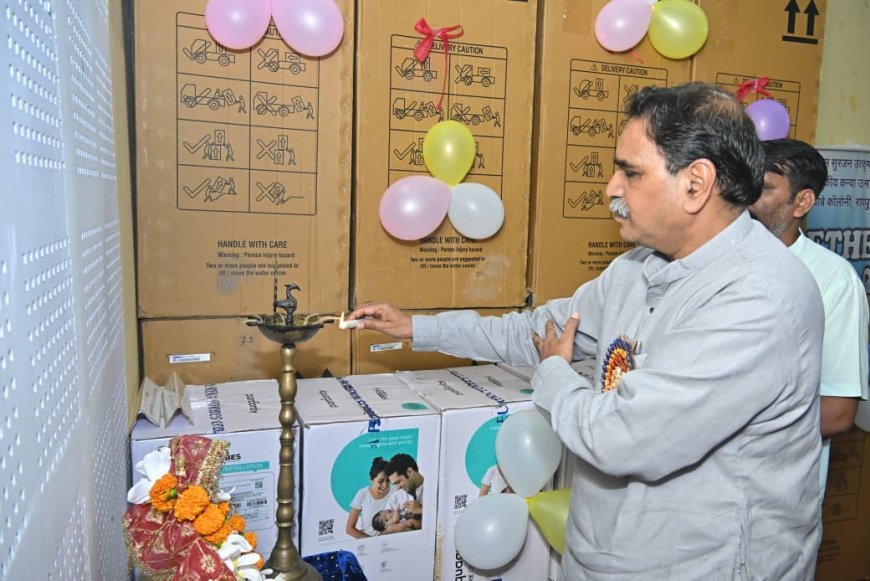रायपुर पश्चिम के 36 सरकारी स्कूलों में लगे आधुनिक वॉटर कूलर, हजारों विद्यार्थियों को मिलेगा स्वच्छ पेयजल