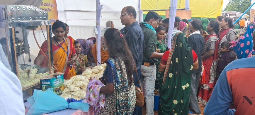 संभागीय सरस मेले में तीन दिन में 4.51 लाख रुपये का कारोबार, महिला समूहों के उत्पादों को मिली शानदार प्रतिक्रिया