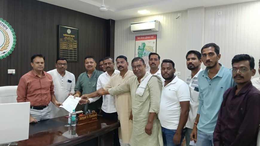 प्रधानपाठ बैराज की मरम्मत की मांग तेज, कांग्रेस ने कलेक्टर को सौंपा ज्ञापन, आंदोलन की चेतावनी