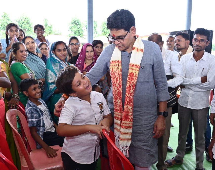 बहेसर-तुलसी सड़क निर्माण का भूमि पूजन, मंत्री टंक राम वर्मा ने 42 लाख रुपये के विकास कार्यों की घोषणा