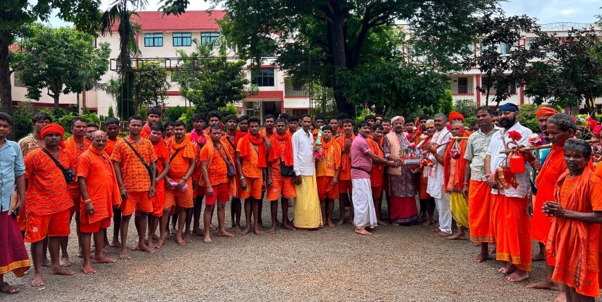 अमरकंटक में कांवड़ियों के लिए उत्कृष्ट व्यवस्थाओं पर शिव भक्तों ने विजय शर्मा का जताया आभार
