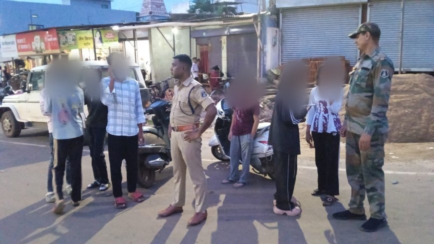 बालोद पुलिस का "मिशन नवचेतना" अभियान जारी, नशा और यातायात नियम तोड़ने वालों पर सख्त कार्रवाई
