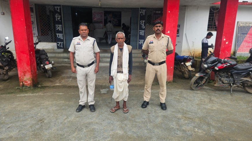 रायगढ़ डबल मर्डर केस का खुलासा, 65 वर्षीय आरोपी गिरफ्तार